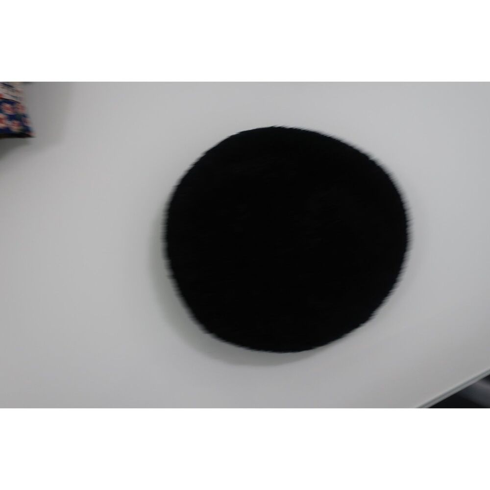 Black Chenille Snood Barely Worn Perfect Condition